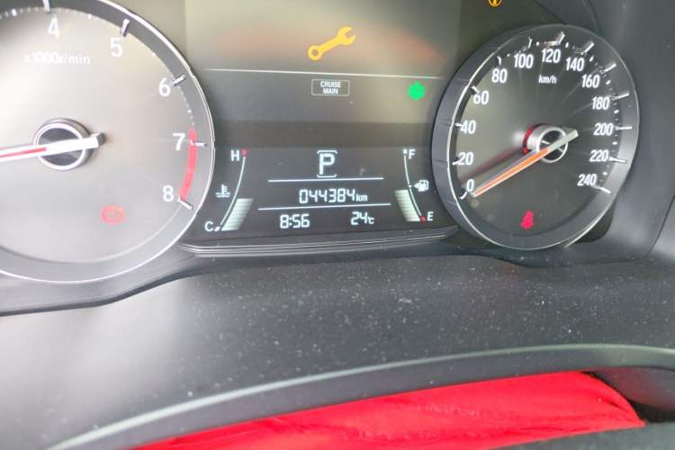 Used Honda Avancier 2020 370TURBO Two-Wheel Drive Luxury Edition Odometer Close Up