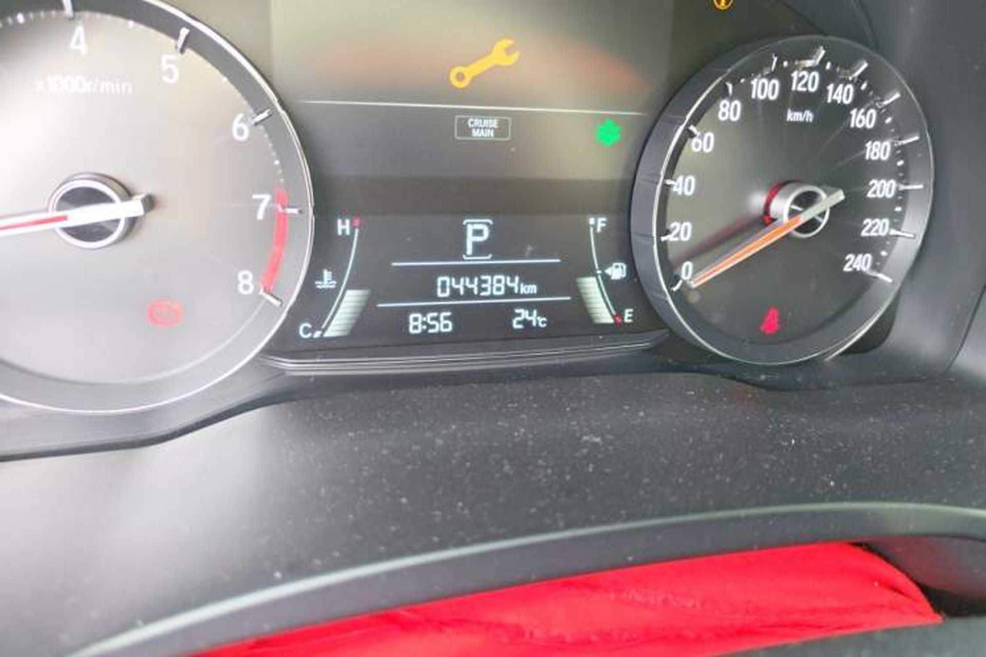 Used Honda Avancier 2020 370TURBO Two-Wheel Drive Luxury Edition Odometer Close Up