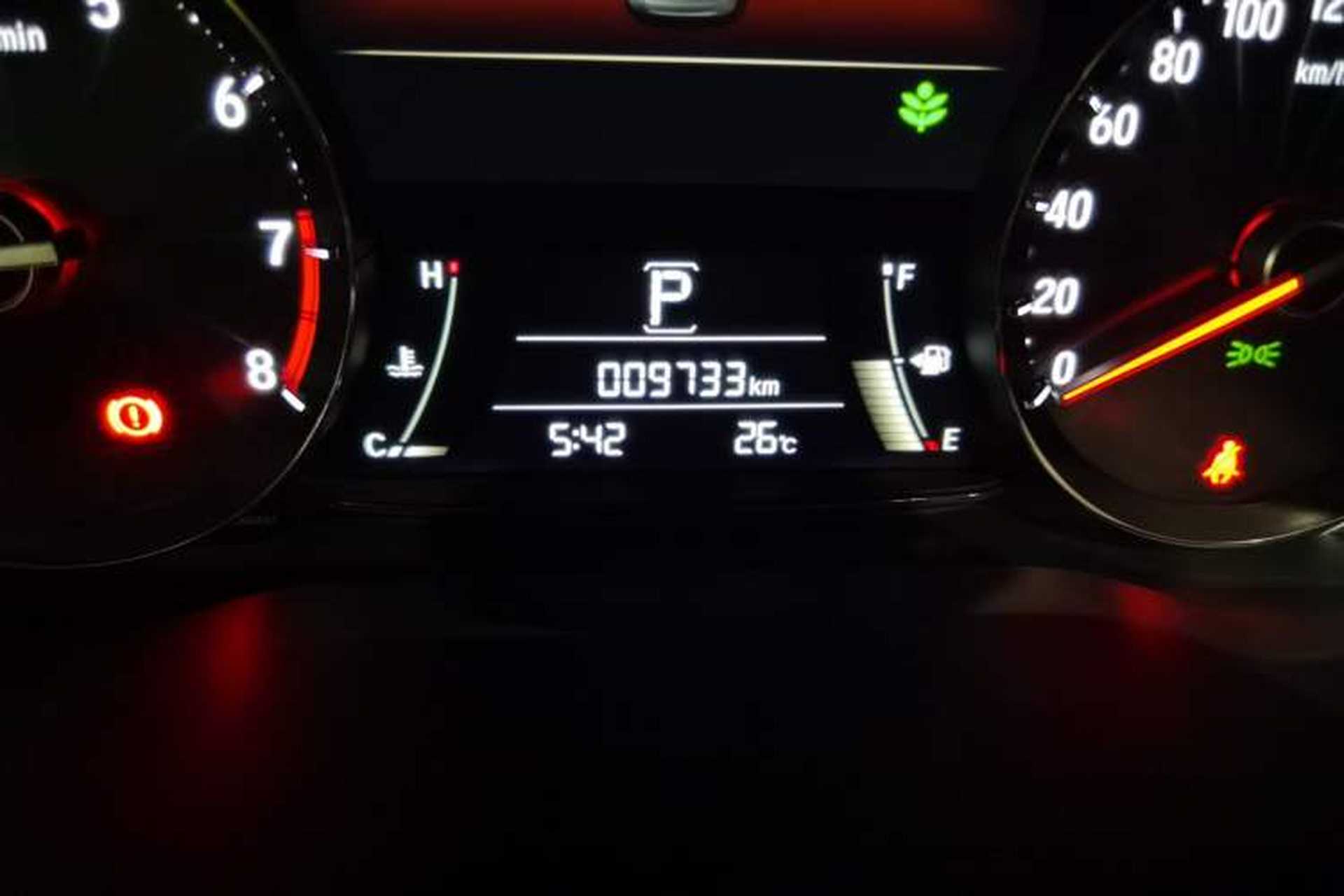 Used Honda Avancier 2020 370TURBO Two-Wheel Drive Luxury Edition Odometer Close Up