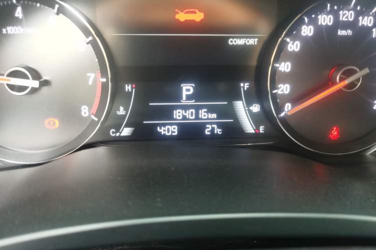 Used Honda Avancier 2020 370TURBO Two-Wheel Drive Luxury Edition Odometer Close Up