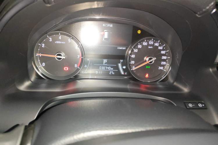 Used Honda Avancier 2020 240TURBO Front-Wheel Drive Smart Edition Odometer Close Up