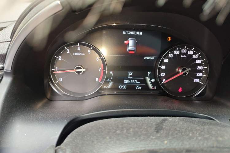 Used Honda Avancier 2020 240TURBO Front-Wheel Drive Smart Edition Odometer Close Up
