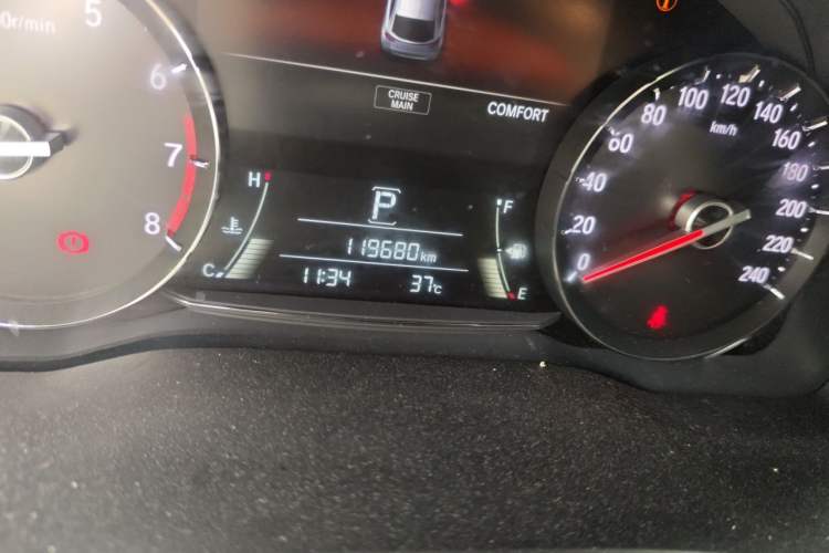 Used Honda Avancier 2020 240TURBO Two-Wheel Drive Comfort Edition Odometer Close Up