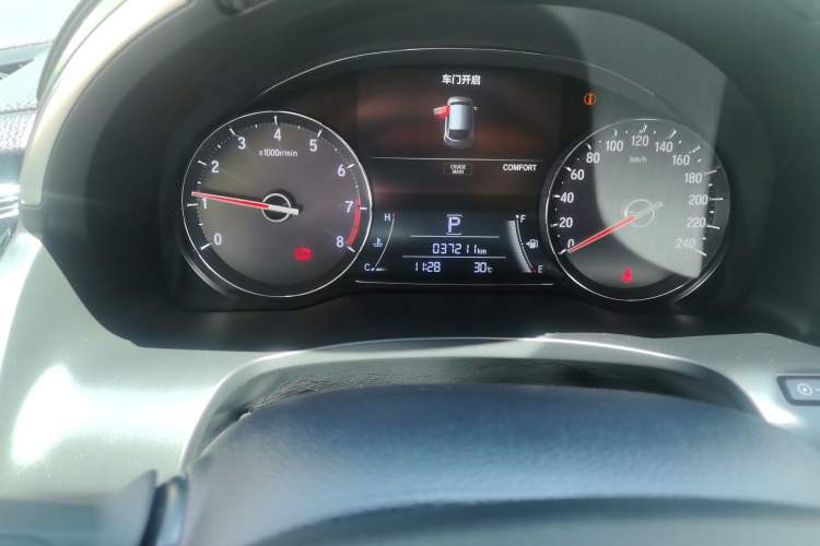 Used Honda Avancier 2020 370TURBO Four-Wheel Drive Premium Edition Odometer Close Up