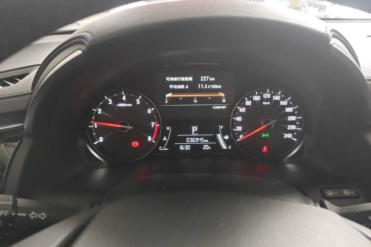 Used Honda Avancier 2020 370TURBO Four-Wheel Drive Premium Edition Odometer Close Up