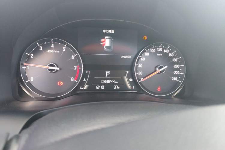 Used Honda Avancier 2020 370TURBO Four-Wheel Drive Premium Edition Odometer Close Up