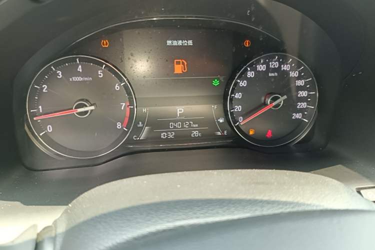 Used Honda Avancier 2020 370TURBO Four-Wheel Drive Supreme Edition Odometer Close Up