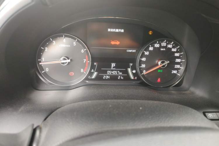 Used Honda Avancier 2020 240TURBO Two-Wheel Drive Premium Edition Odometer Close Up