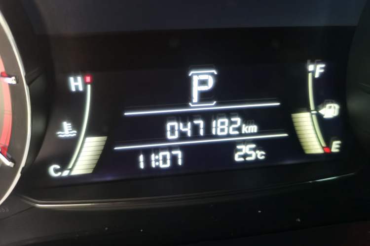 Used Honda Avancier 2020 370TURBO Four-Wheel Drive Premium Edition Odometer Close Up