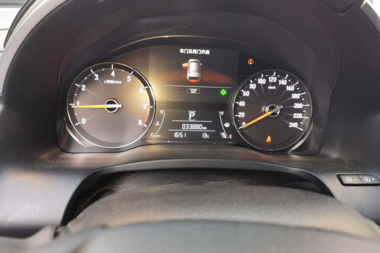 Used Honda Avancier 2020 370TURBO Four-Wheel Drive Premium Edition Odometer Close Up