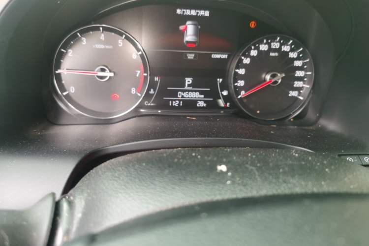 Used Honda Avancier 2020 240TURBO Front-Wheel Drive Smart Edition Odometer Close Up