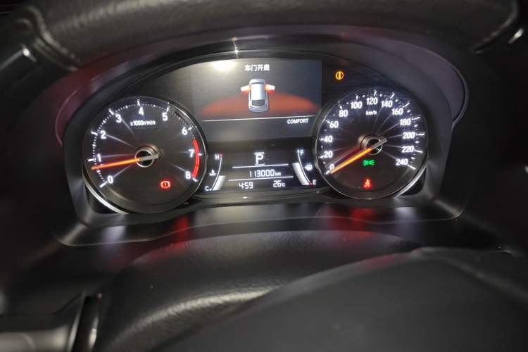 Used Honda Avancier 2020 240TURBO Front-Wheel Drive Smart Edition Odometer Close Up