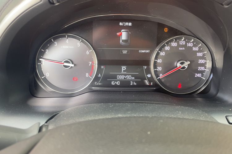 Used Honda Avancier 2020 370TURBO Two-Wheel Drive Luxury Edition Odometer Close Up