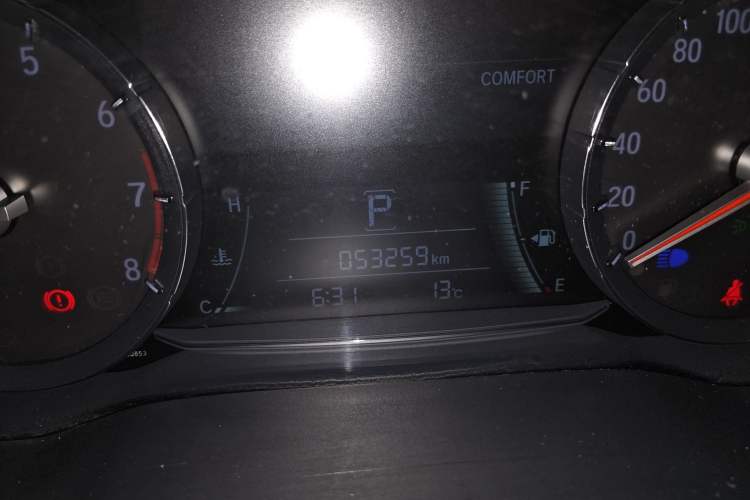 Used Honda Avancier 2020 240TURBO Front-Wheel Drive Smart Edition Odometer Close Up