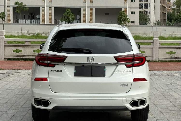 Used Honda Avancier 2020 240TURBO Two-Wheel Drive Comfort Edition Rear