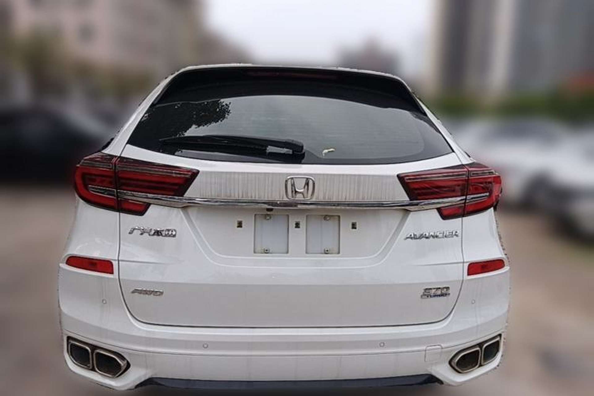 Used Honda Avancier 2020 370TURBO Four-Wheel Drive Premium Edition Rear