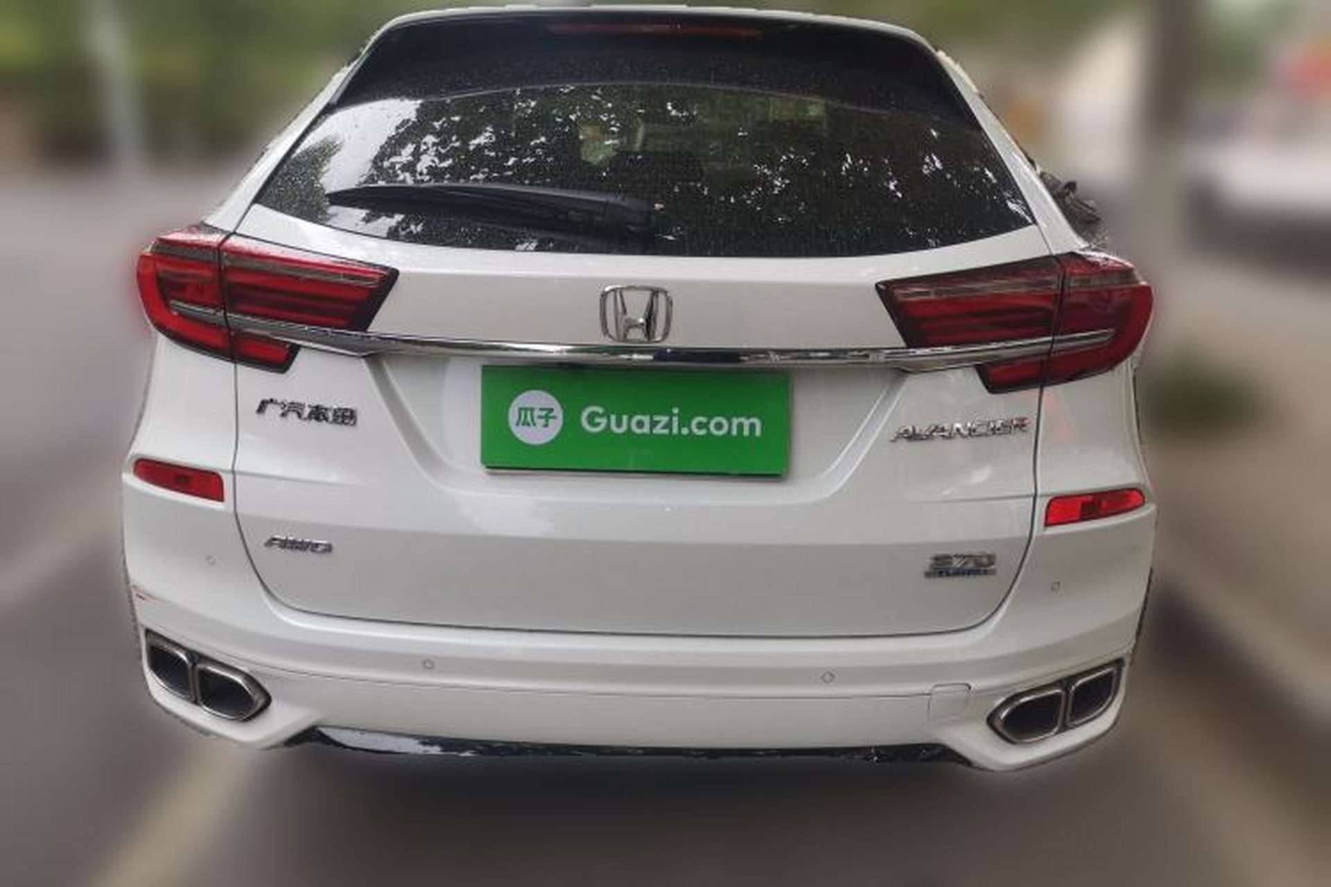 Used Honda Avancier 2020 370TURBO Four-Wheel Drive Premium Edition Rear
