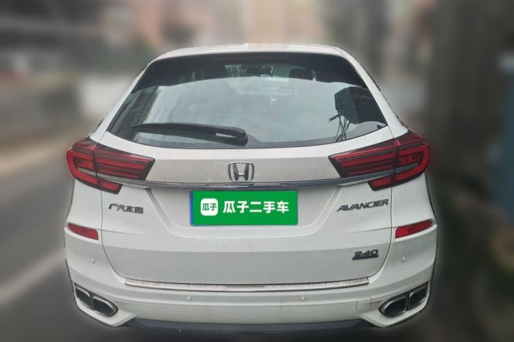 Used Honda Avancier 2020 240TURBO Two-Wheel Drive Comfort Edition Rear