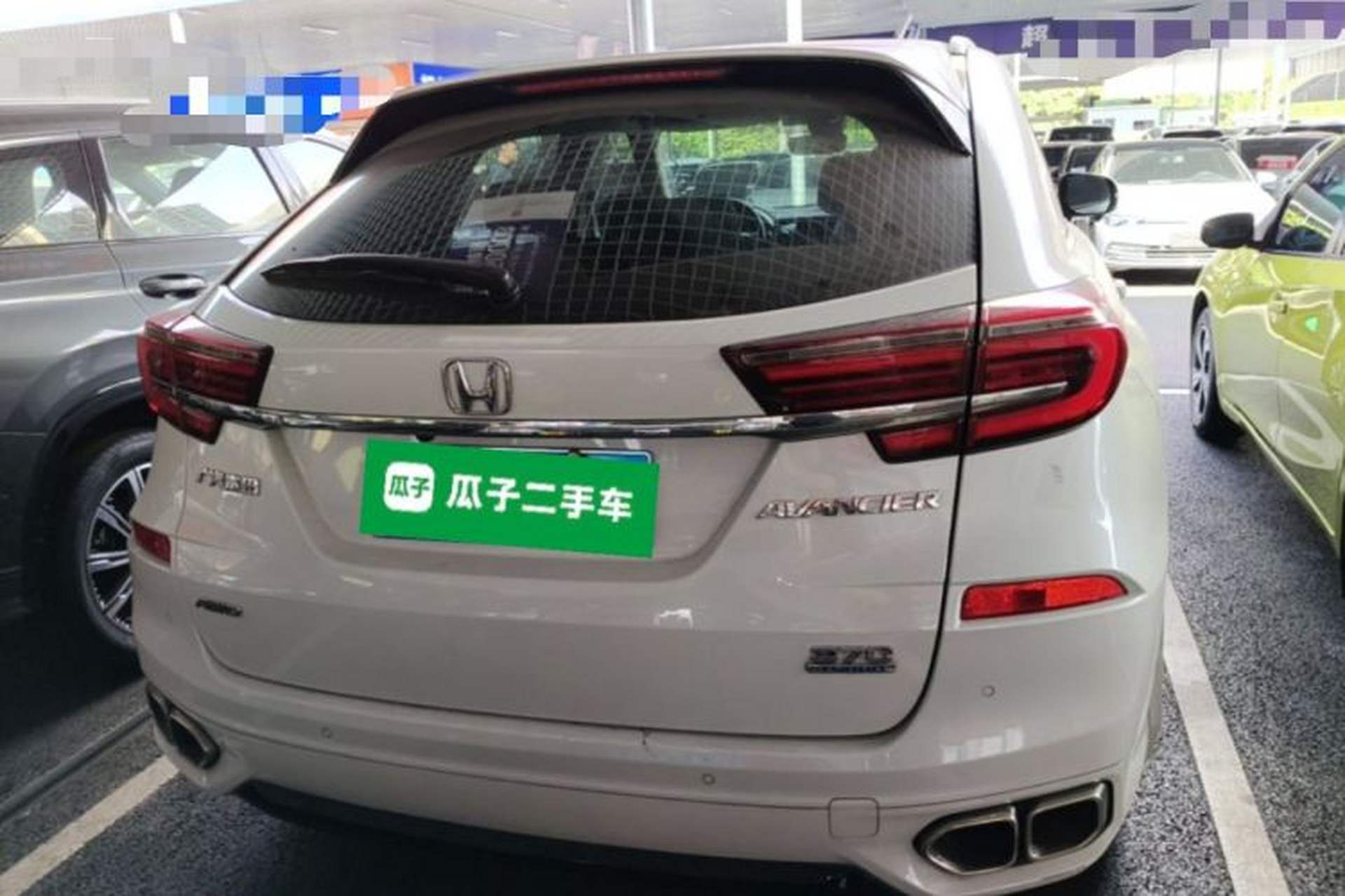 Used Honda Avancier 2020 370TURBO Four-Wheel Drive Premium Edition Rear