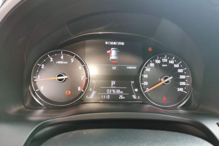 Used Honda Avancier 2022 240TURBO Two-Wheel-Drive Limited-Edition Commemorative Version Instrument Cluster