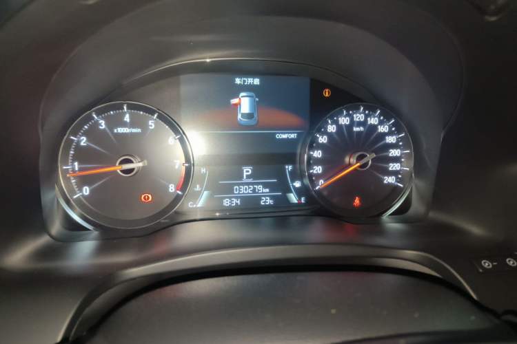 Used Honda Avancier 2022 240TURBO Two-Wheel-Drive Limited-Edition Commemorative Version Instrument Cluster