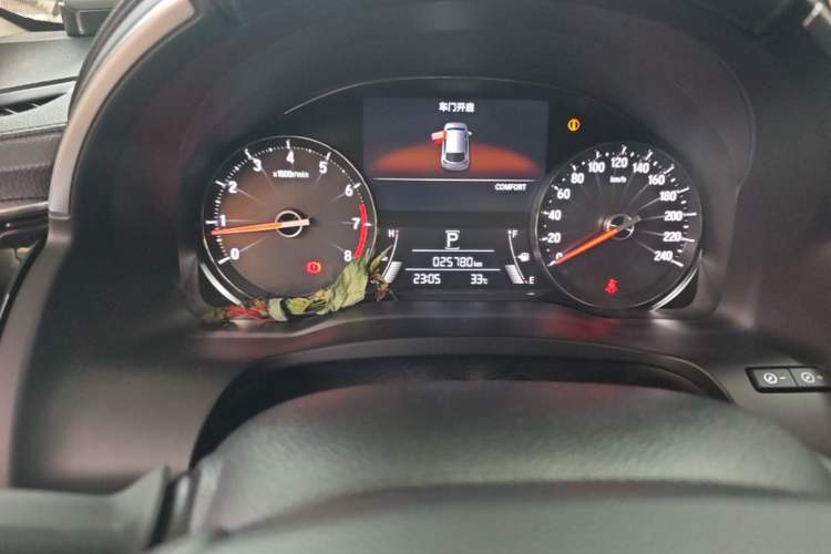 Used Honda Avancier 2022 240TURBO Two-Wheel-Drive Limited-Edition Commemorative Version Odometer Close Up
