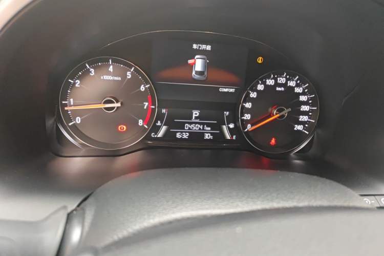 Used Honda Avancier 2022 240TURBO Two-Wheel-Drive Limited-Edition Commemorative Version Odometer Close Up