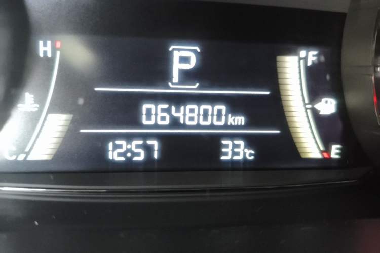 Used Honda Avancier 2022 240TURBO Two-Wheel-Drive Limited-Edition Commemorative Version Odometer Close Up