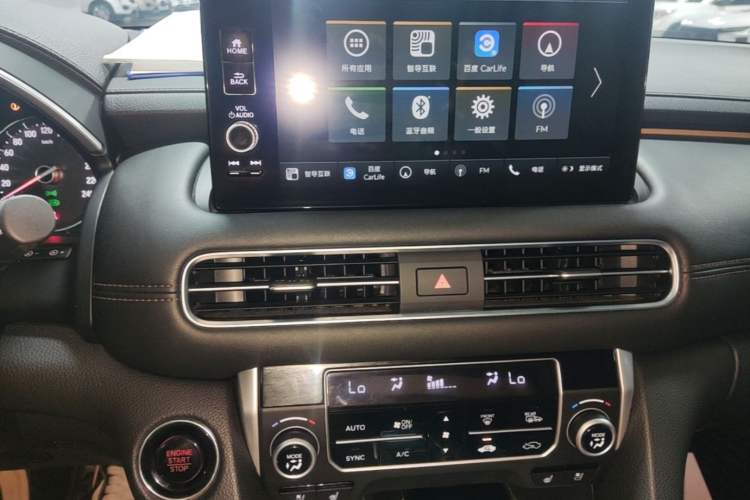Used Honda Avancier 2023 370TURBO Four-Wheel Drive Phantom Night Deluxe Edition Audio And AC Panel