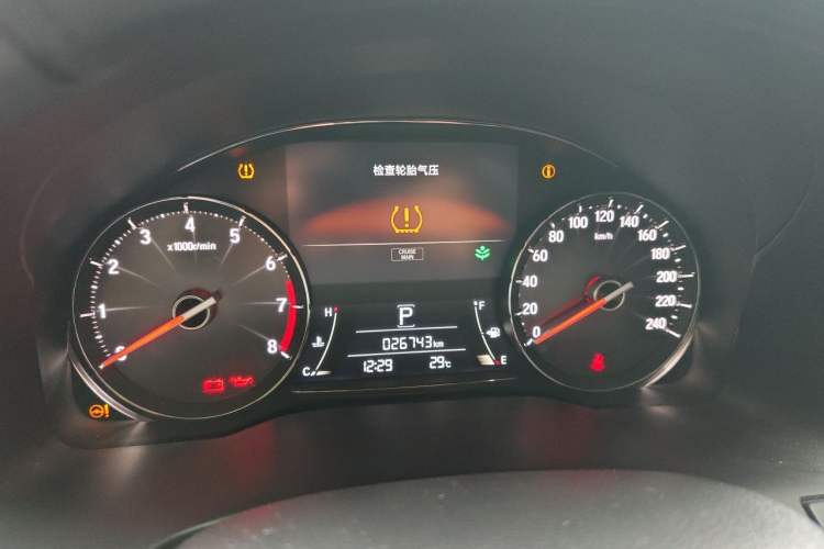 Used Honda Avancier 2023 240TURBO Two-Wheel Drive Comfort Edition Instrument Cluster
