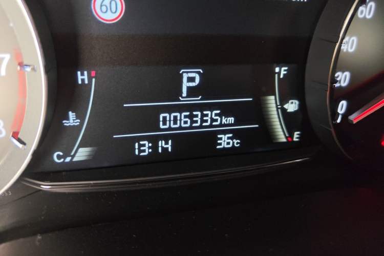 Used Honda Avancier 2023 370TURBO Four-Wheel Drive Luxury Edition Odometer Close Up