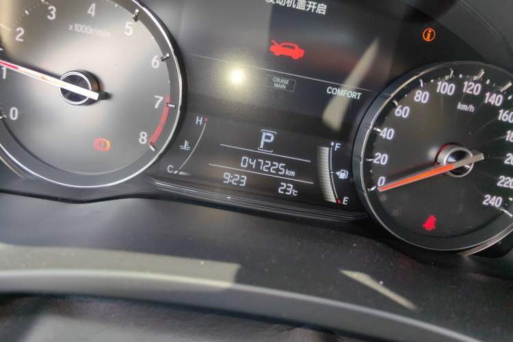 Used Honda Avancier 2023 370TURBO Two-Wheel-Drive Luxury Edition Odometer Close Up