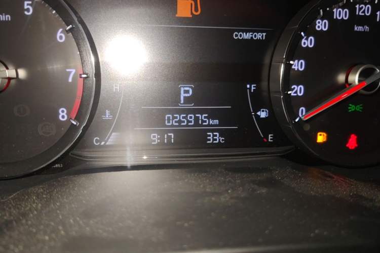 Used Honda Avancier 2023 370TURBO Two-Wheel-Drive Luxury Edition Odometer Close Up