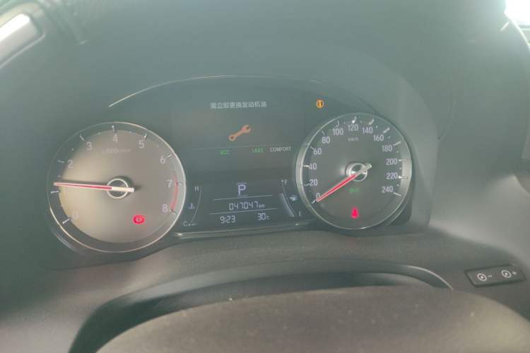 Used Honda Avancier 2023 370TURBO Four-Wheel Drive Luxury Edition Odometer Close Up