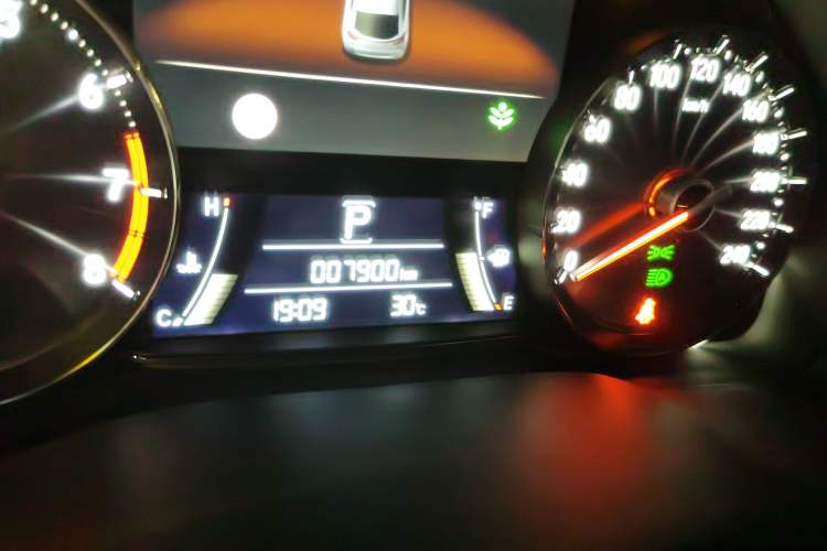 Used Honda Avancier 2023 240TURBO Two-Wheel Drive Smart Enjoyment Version Odometer Close Up