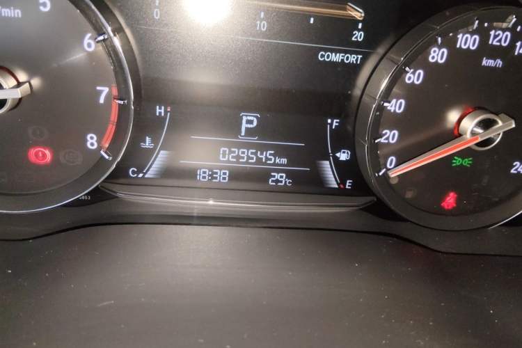 Used Honda Avancier 2023 370TURBO Two-Wheel-Drive Luxury Edition Odometer Close Up