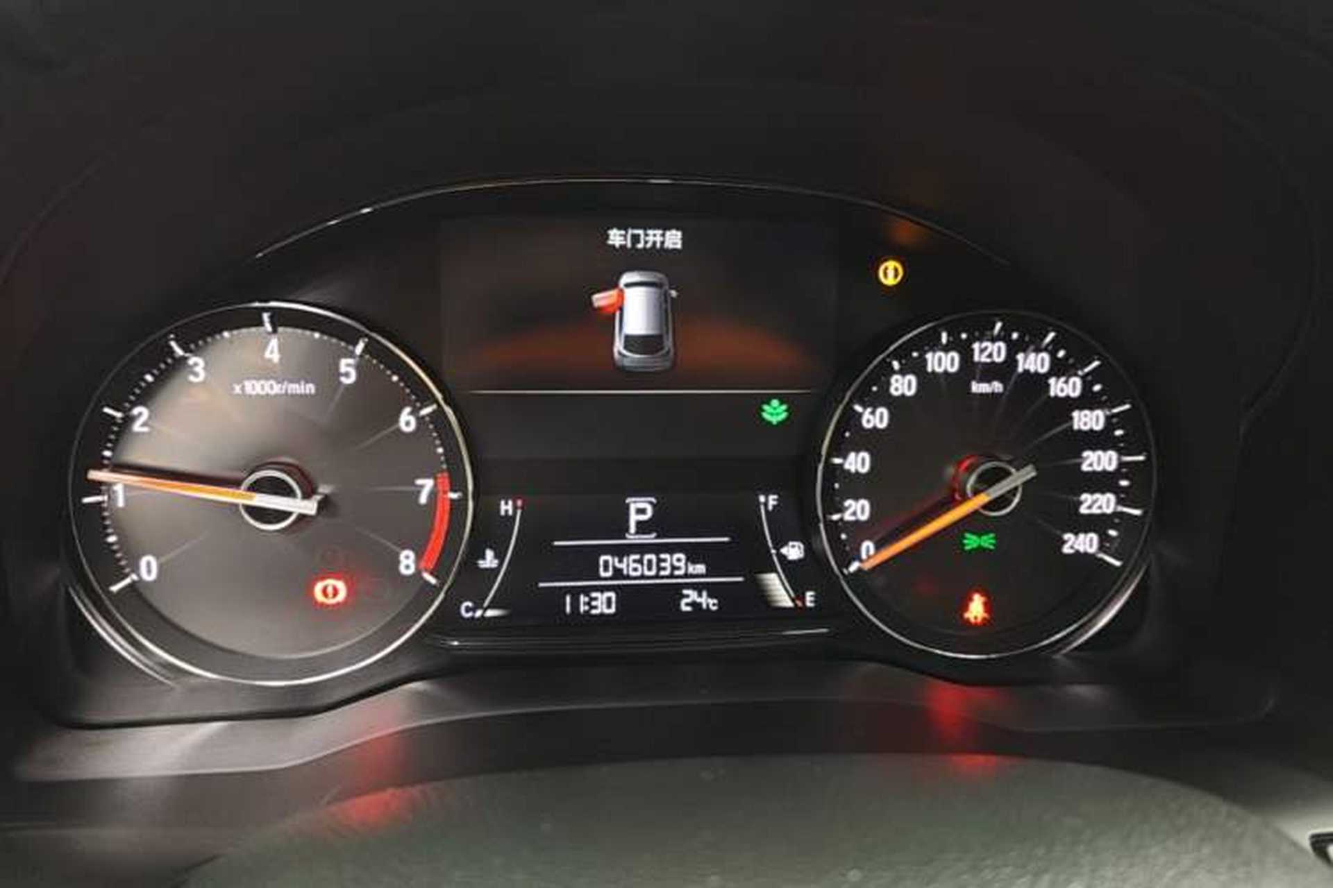 Used Honda Avancier 2023 370TURBO Two-Wheel-Drive Luxury Edition Instrument Cluster
