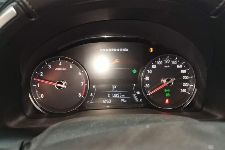 Used Honda Avancier 2023 240TURBO Two-Wheel Drive Smart Enjoyment Version Instrument Cluster