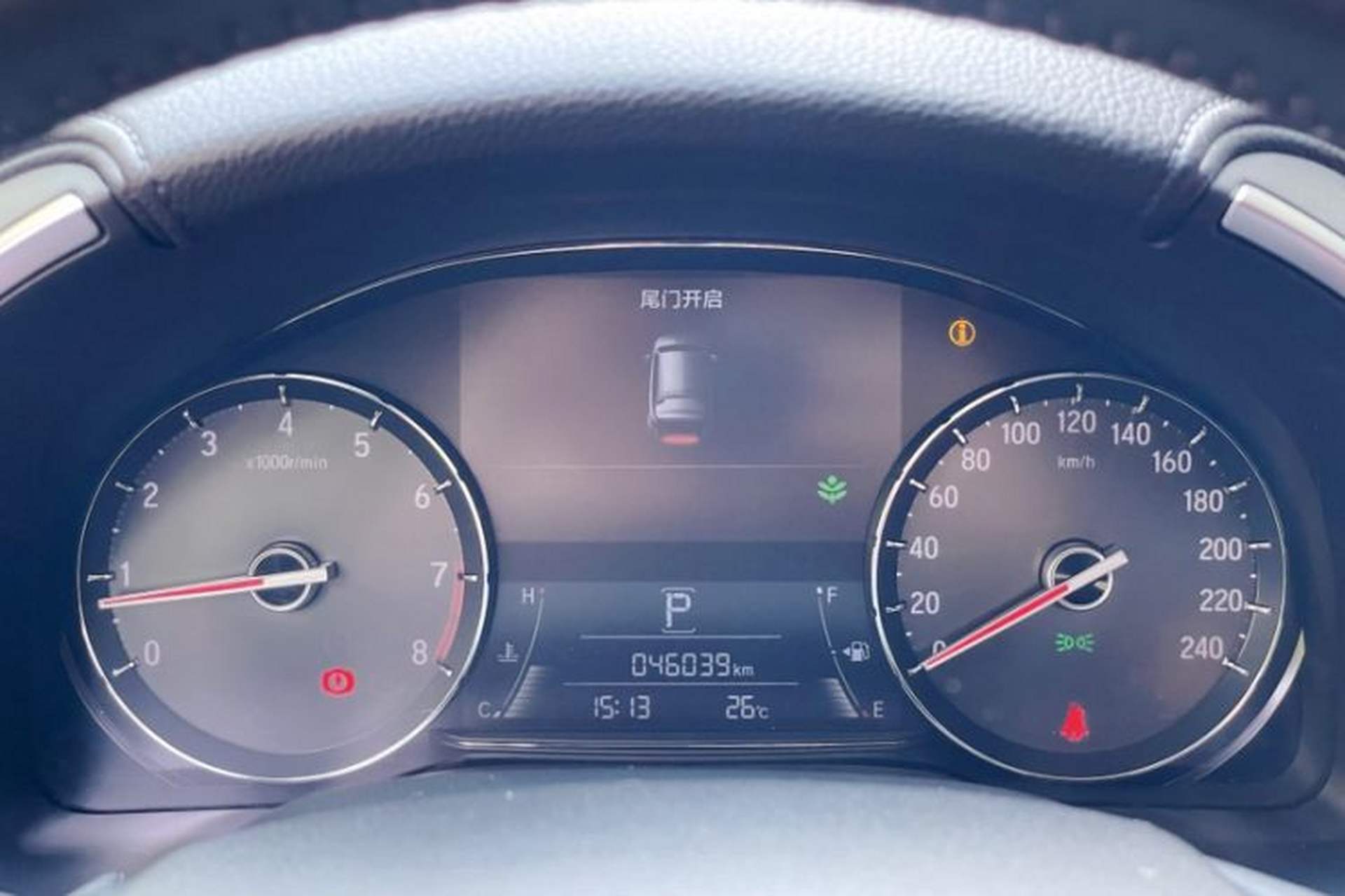Used Honda Avancier 2023 370TURBO Two-Wheel-Drive Luxury Edition Odometer Close Up