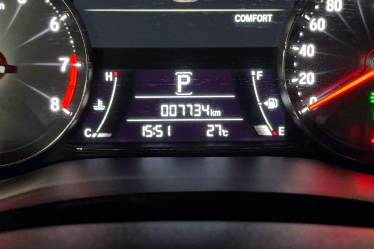 Used Honda Avancier 2023 370TURBO Four-Wheel Drive Luxury Edition Odometer Close Up