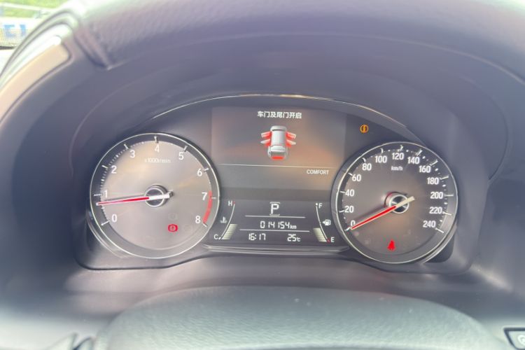 Used Honda Avancier 2023 370TURBO Four-Wheel Drive Luxury Edition Odometer Close Up