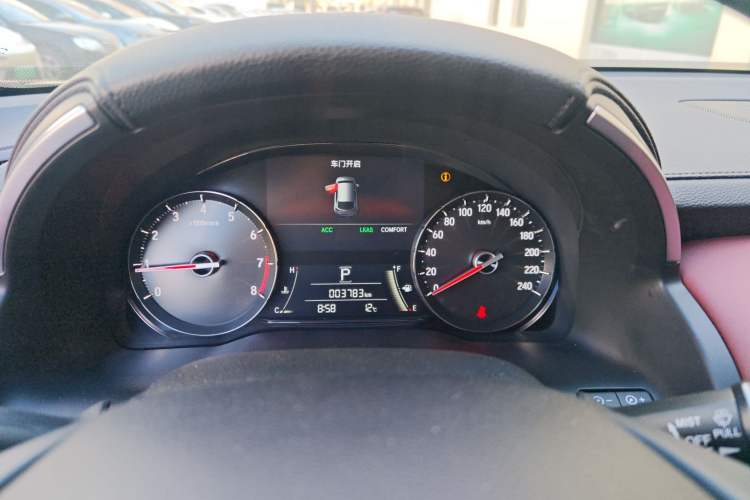 Used Honda Avancier 2023 370TURBO Four-Wheel Drive Luxury Edition Odometer Close Up