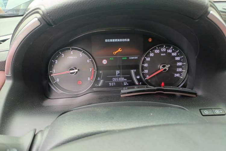 Used Honda Avancier 2023 370TURBO Four-Wheel Drive Luxury Edition Odometer Close Up