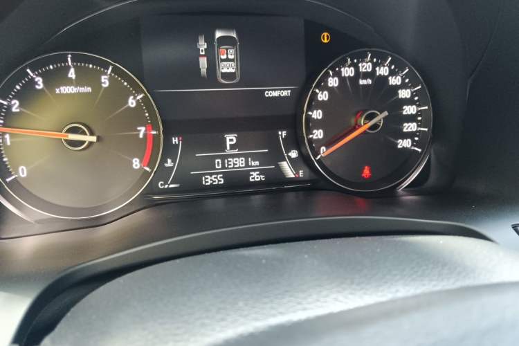 Used Honda Avancier 2023 370TURBO Four-Wheel Drive Luxury Edition Odometer Close Up