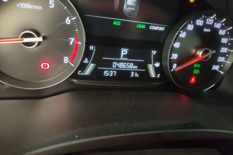 Used Honda Avancier 2023 370TURBO Four-Wheel Drive Luxury Edition Odometer Close Up