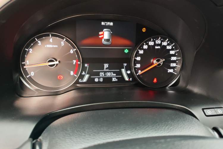 Used Honda Avancier 2023 370TURBO Four-Wheel Drive Luxury Edition Odometer Close Up
