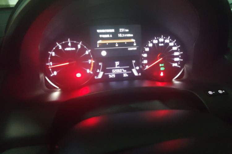 Used Honda Avancier 2023 370TURBO Four-Wheel Drive Luxury Edition Odometer Close Up
