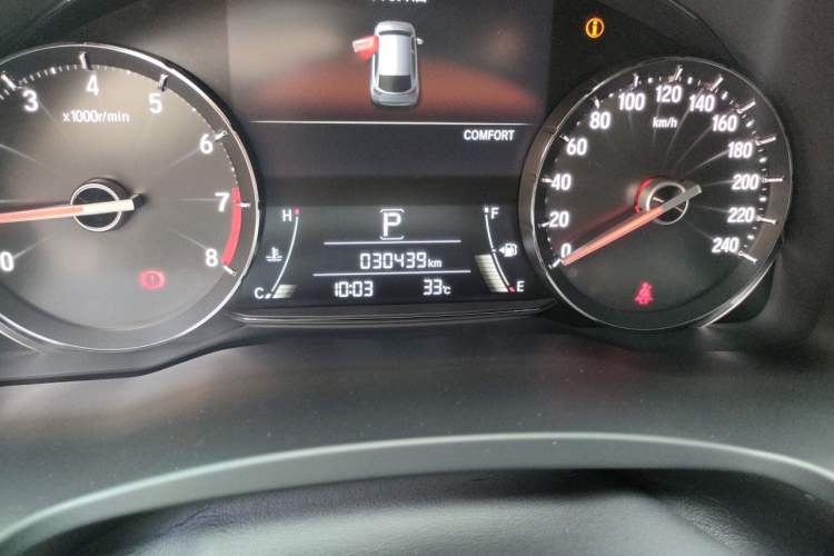 Used Honda Avancier 2023 370TURBO Two-Wheel-Drive Luxury Edition Odometer Close Up