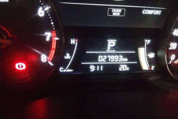 Used Honda Avancier 2023 370TURBO Two-Wheel-Drive Luxury Edition Odometer Close Up