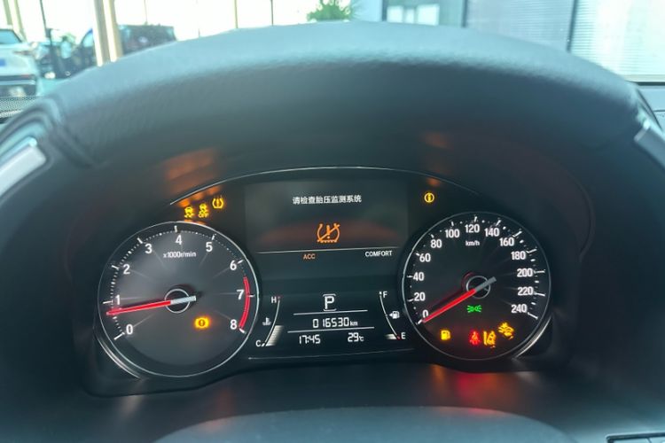 Used Honda Avancier 2023 240TURBO Two-Wheel Drive Smart Enjoyment Version Odometer Close Up